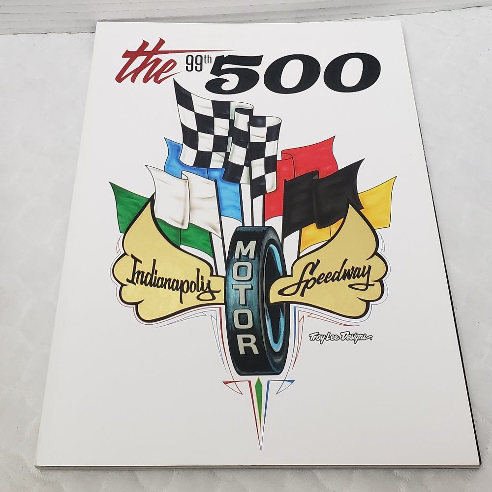 Indy 500 99th Anniversary Souvenir Program